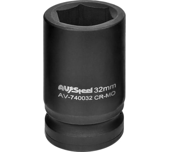 Головка ударная шестигранная (32 мм; 1DR) AV Steel AV-740032