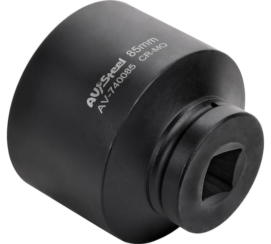 Головка ударная шестигранная (85 мм; 1DR) AV Steel AV-740085