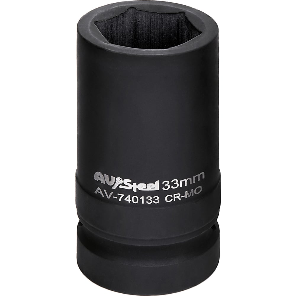 Головка ударная шестигранная удлиненная (33 мм; 1DR) AV Steel AV-740133 ...