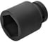 Головка ударная шестигранная удлиненная (50 мм; 1DR) AV Steel AV-740150 4