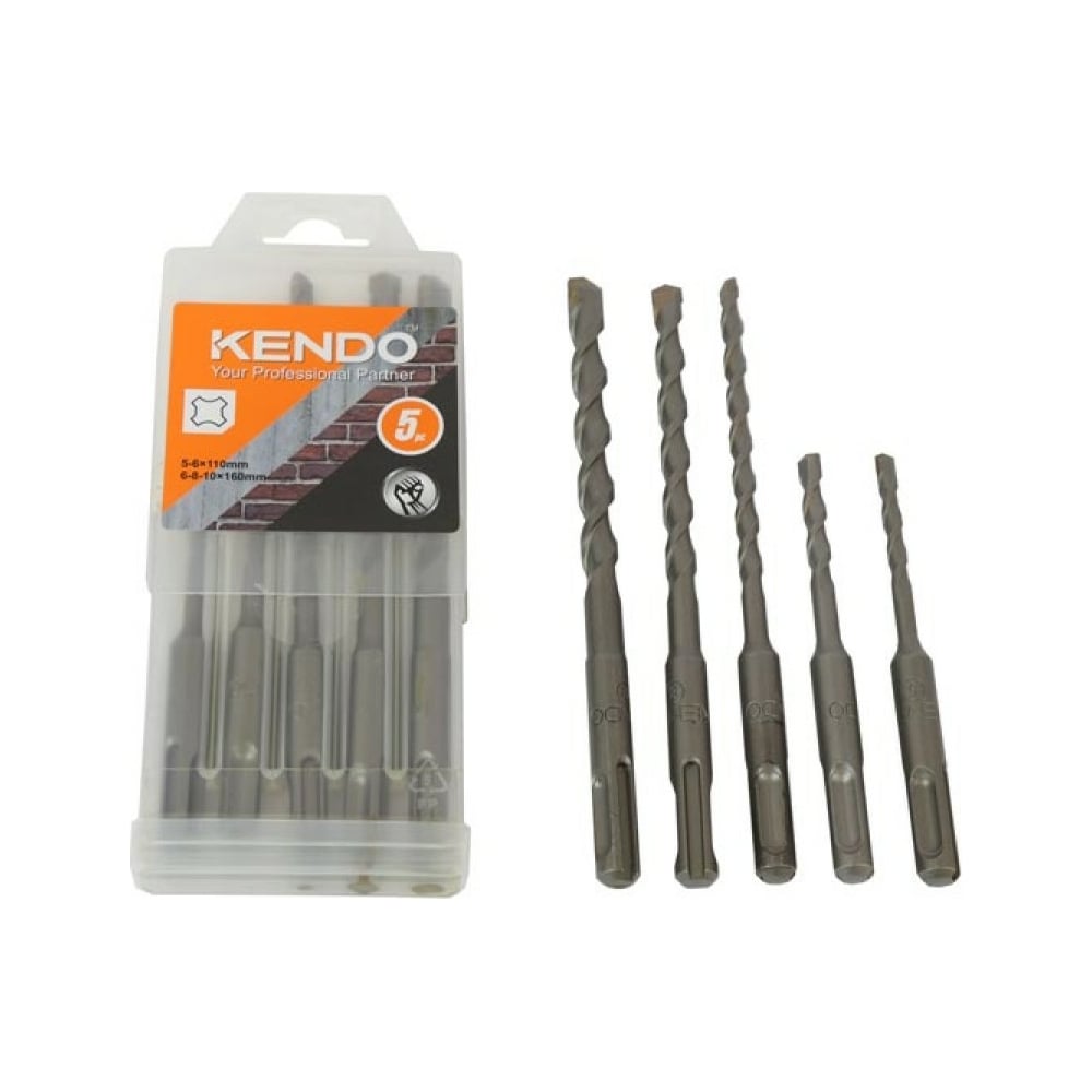 Набор буров по бетону 5 предметов KENDO 11602073 - выгодная цена ...
