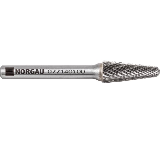 Борфреза твердосплавная NORGAU форма L (10x25 мм; хвостовик 6 мм) 077140100