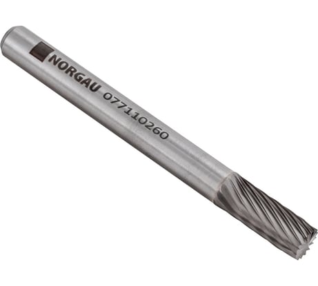 Борфреза твердосплавная форма B (3x14 мм; хвостовик 6 мм) NORGAU 077110260