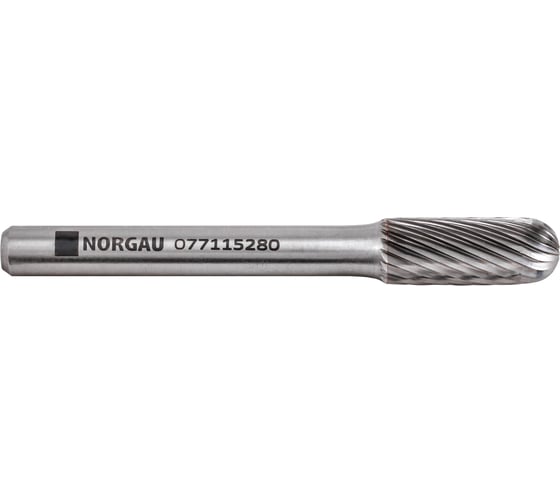 Борфреза твердосплавная NORGAU форма C сфероцилиндрическая SCM HM C0820M06-45 (8х20х6х60 мм)  077115280