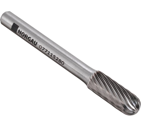 Борфреза твердосплавная NORGAU форма C сфероцилиндрическая SCM HM C0820M06-45 (8х20х6х60 мм)  077115280