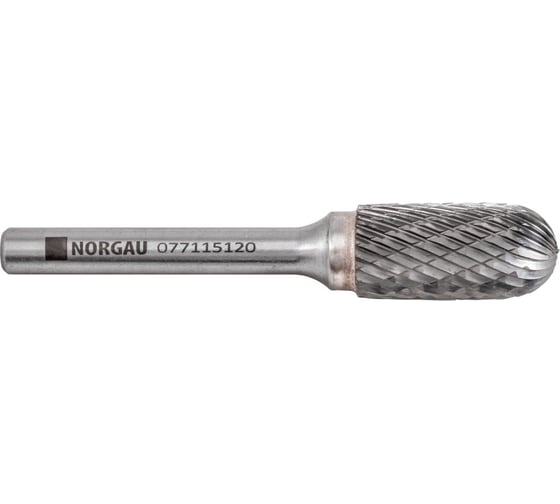 Борфреза твердосплавная NORGAU форма C (12x25 мм; хвостовик 6 мм) 077115120