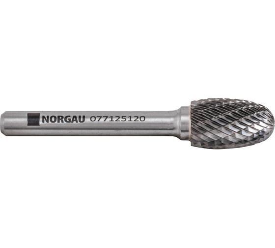 Борфреза твердосплавная NORGAU форма E (12x20 мм; хвостовик 6 мм) 077125120