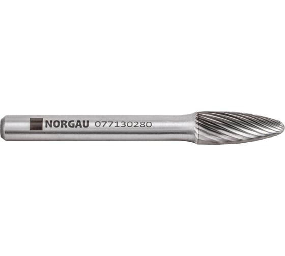 Борфреза твердосплавная NORGAU форма F (8x20 мм; хвостовик 6 мм) 077130280