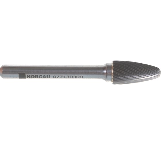 Борфреза твердосплавная NORGAU форма F (10x20 мм; хвостовик 6 мм) 077130300