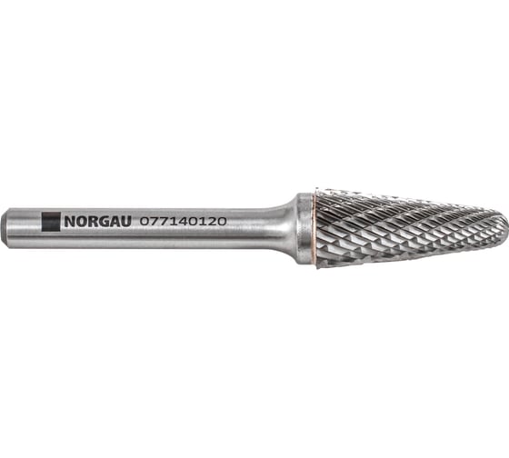 Борфреза твердосплавная NORGAU форма L (12x28 мм; хвостовик 6 мм) 077140120