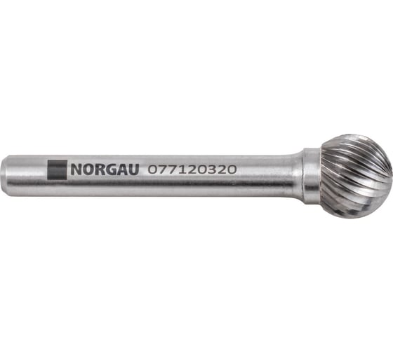 Борфреза твердосплавная NORGAU форма D (12x10,8 мм; хвостовик 6 мм) 077120320