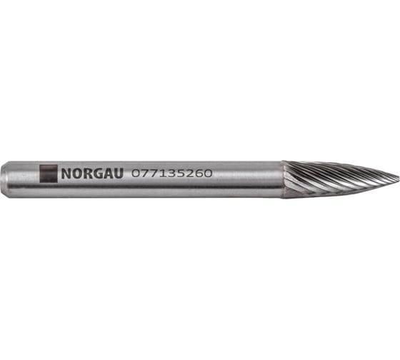 Борфреза твердосплавная NORGAU форма G (6x18 мм; хвостовик 6 мм) 077135260