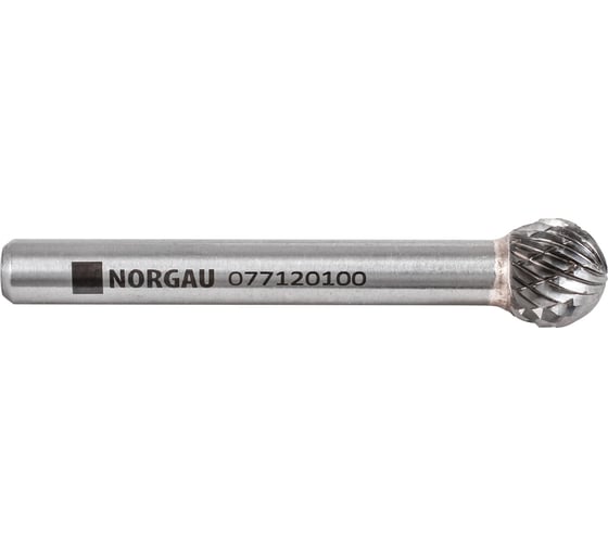 Борфреза твердосплавная NORGAU форма D (10x9 мм; хвостовик 6 мм) 077120100
