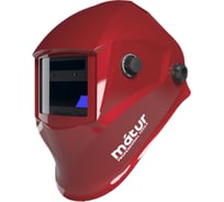 Сварочная маска MATUR профи, окно 96х39 мм, фильтр АСФ 605, 31-16-033