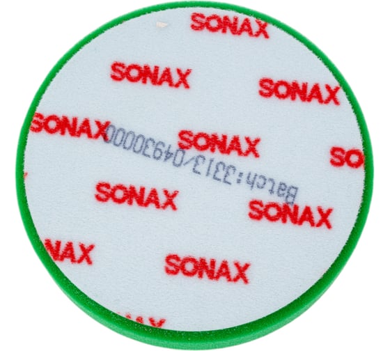 Круг полировочный зеленый средней жесткости ProfiLine SONAX 493000
