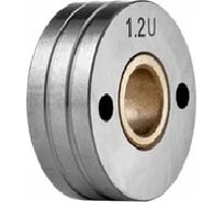 Ролик подающий ООО ПКФ Сварком 1,0-1,2 мм 30x10x12 U для алюм cр18924