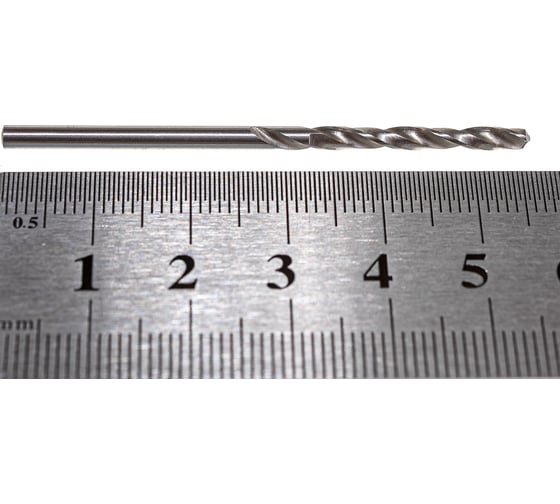 Сверло (2.6х57 мм; Р6М5; ц/х) Туламаш 101626 1