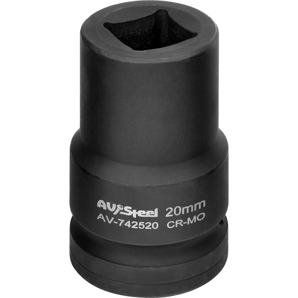 Головка ударная четырехгранная-футорка (20 мм; 1DR) AV Steel AV-742520 ...