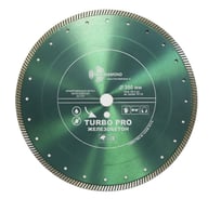 Диск алмазный отрезной TRIO-DIAMOND 350x25.4 Turbo PRO Железобетон TP179