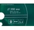 Диск алмазный отрезной TRIO-DIAMOND 350x25.4 Turbo PRO Железобетон TP179 3