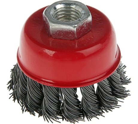 Щетка чашка металлическая крученая проволока (65 мм; М14) для УШМ LOM 2767950