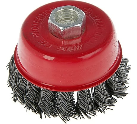 Щетка чашка металлическая крученая проволока (75 мм; М14) для УШМ LOM 2767951