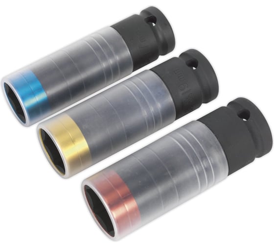 Набор ударных тонкостенных головок (1/2", 17-21 мм) NORM HP-3522 1