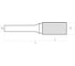 Бор-фреза твердосплавная DA 10/6 DC DeBever DBA10020061C/1 4