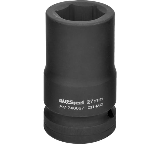 Головка ударная шестигранная (27 мм; 1DR) AV Steel AV-740027