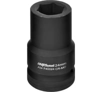 Головка ударная шестигранная (24 мм; 1DR) AV Steel AV-740024