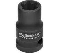 Головка ударная (E16; 1/2DR) AV Steel AV-723016