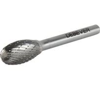 Бор-фреза твердосплавная DE 12.7/6 DC DeBever DBE12722061C/1