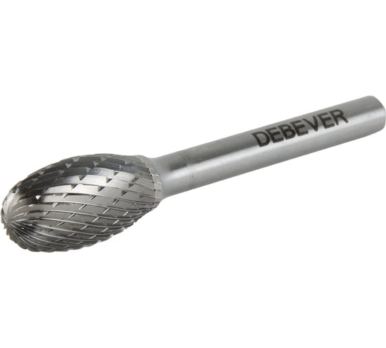Бор-фреза твердосплавная DE 12.7/6 DC DeBever DBE12722061C/1 1