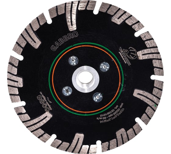 Диск алмазный турбо по граниту GABBRO (125 мм; М14) TECH-NICK 121001015