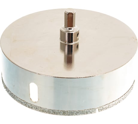 Коронка алмазная по керамике и кафелю с центрирующим сверлом TRIO-DIAMOND 130 мм 400130