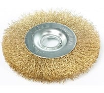 Щетка металлическая дисковая волнистая для УШМ 200х22 мм ВАРЯГ 018211