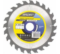 Диск пильный по дереву 200x32/30 мм, 24T ВАРЯГ 01835