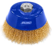 Щетка чашка металлическая волнистая для УШМ 125 мм, М14 ВАРЯГ 01176