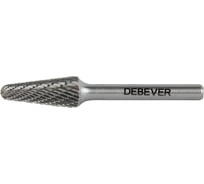 Бор-фреза твердосплавная DL 12/6 DC DeBever DBL12028061C/1