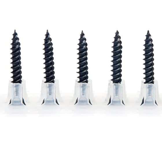 Саморезы в ленте черные 3.5x25 мм, глк/профиль PAULT P-SMP35-25-black