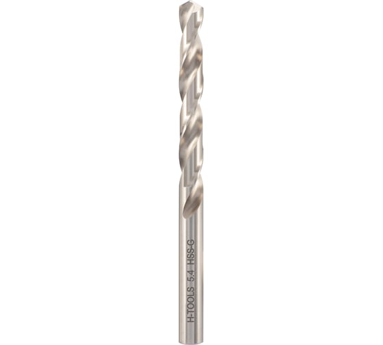 Сверло по металлу 5.4x93/57 мм, DIN338, h8, HSS-G Pro H-Tools 214054HT 1