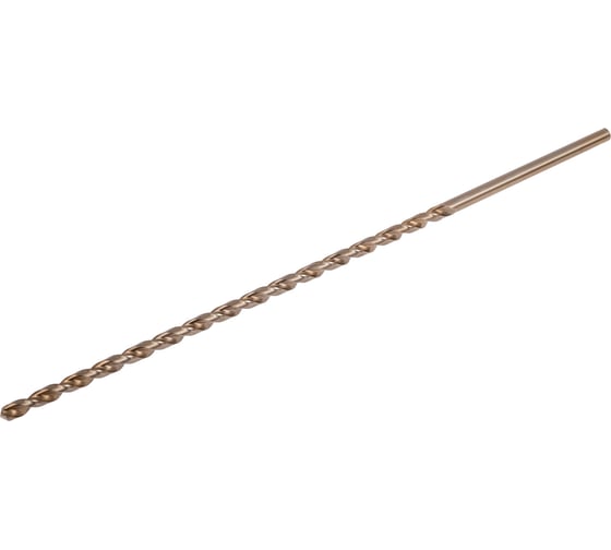 Сверло по металлу удлиненное 4.5x200/140 мм, h8, HSSE-Co5 GT50 Pro H-Tools 2A416-04520 1