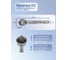 Борфреза коническая форма с углом 90 DAKSTOOLS K-12мм, DC-двойная насечка K126651DC 3