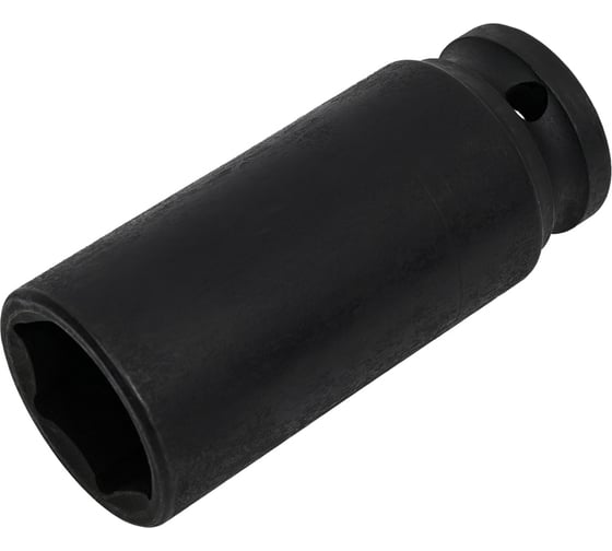 Головка торцевая 6-гранная ударная 24 мм, 1/2", удлиненная L=80 мм ROCKFORCE RF-4458524(8027)
