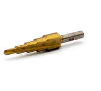 Сверло ступенчатое 4-12 мм, ступеней 5, шаг 2 мм Gramex 004533