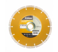 Диск алмазный отрезной сегментный 180x22.2 мм Gramex 005955