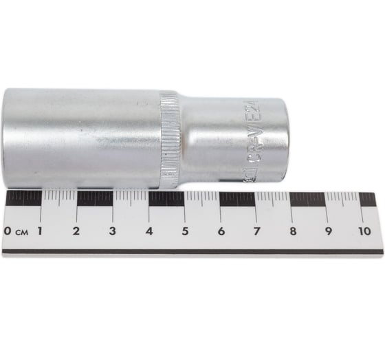 Головка E-типа удлиненная (E24; 1/2") AV Steel AV-523224