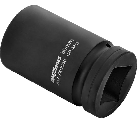 Головка ударная шестигранная (30 мм; 1DR) AV Steel AV-740030