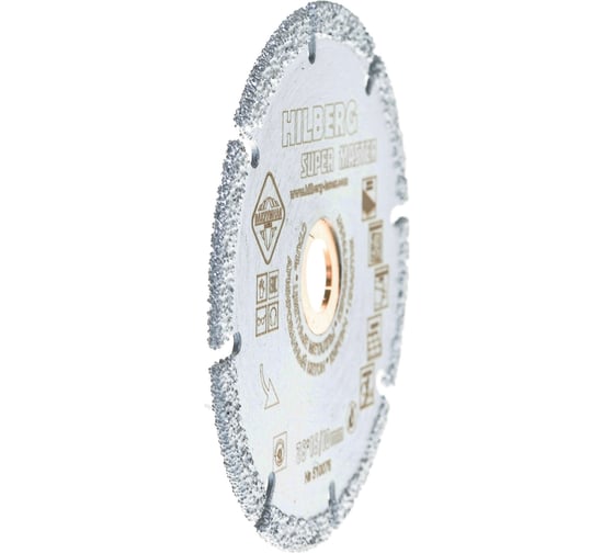 Диск алмазный отрезной Super Master 76х10 мм Hilberg 510076