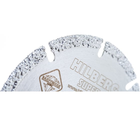 Диск алмазный отрезной Super Master 76х10 мм Hilberg 510076